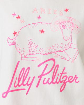 Stella Zodiac Knit Top, Multi Aries Graphic, large image 5 - Lilly Pulitzer