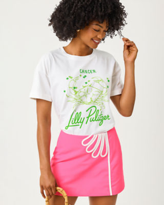 Stella Cancer Zodiac T-Shirt, Multi Cancer Graphic, large