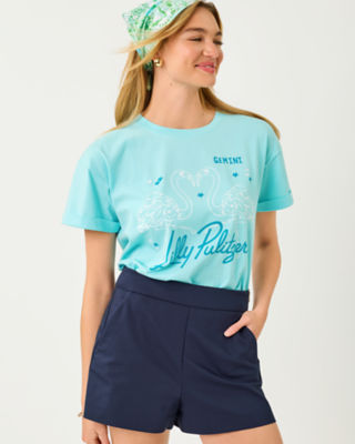 Stella Gemini Zodiac T-Shirt, Multi Gemini Graphic, large