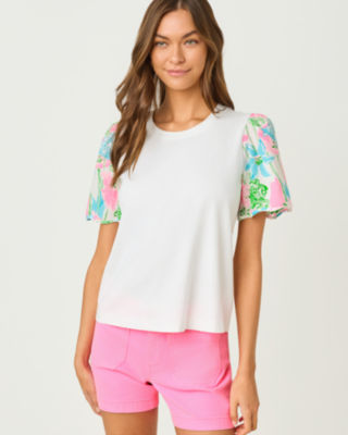 5" Harleen High Rise Short, Pink Worth, large