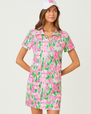 UPF 50+ Eleni Dress, Putting Green Hannah, large