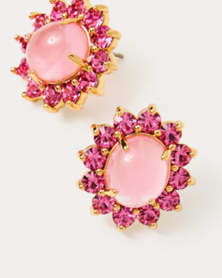 Loren Hope Georgie Stud Earrings, Conch Shell Pink, large image 1