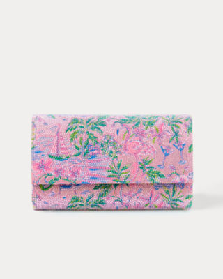 Lilly Pulitzer Judith Leiber Fizzoni Crystal Clutch