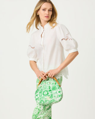 Breakers Bamboo Bermuda Bag Cover, Putting Green Lil Fleur De Lilly, large image 3