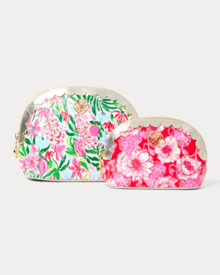 Lilly Pulitzer Scallop Pouch Set