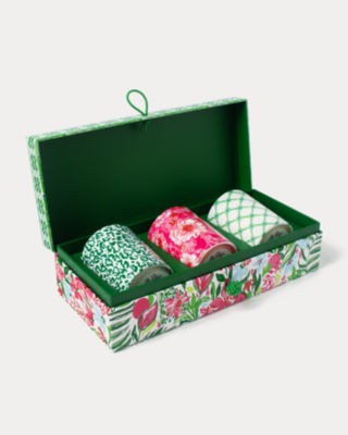 Lilly Pulitzer Votive Candle Set In Multi