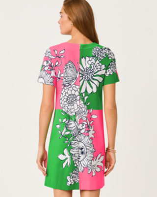 Siera Dress, Cherry Blossom Pink Follow The Sun Engineered Knit Dress, large image 2