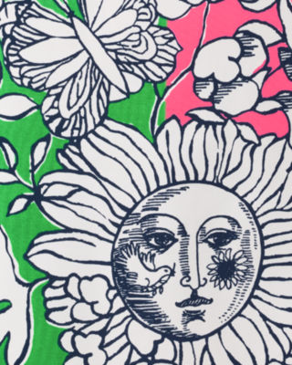 Siera Dress, Cherry Blossom Pink Follow The Sun Engineered Knit Dress, large image 6