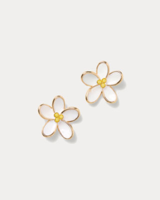 Poppyland Earrings, Estelle Yellow, large
