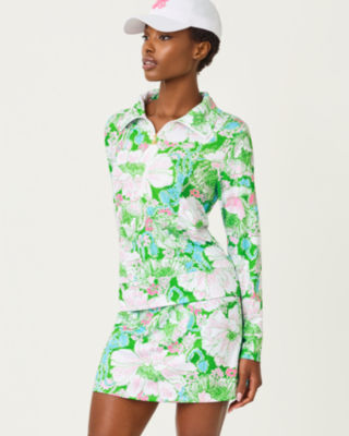 Maryana 15" Lounge Skort, Putting Green Poppyland, large