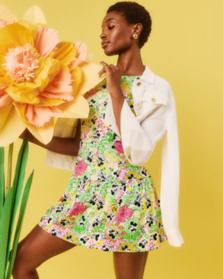 UPF 50+ Luxletic Nadeera Active Dress, Multi Throwback Disney, large