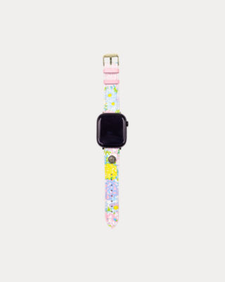 Apple Watch Band, Multi Lilly Garden Home, large