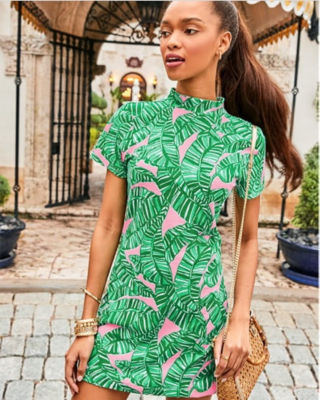 Elenora silk hotsell dress lilly pulitzer