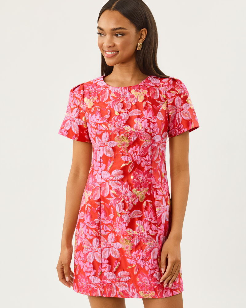 Lilly Pulitzer Dover Short Sleeve Shift Dress