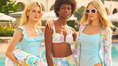 models in various swimsuits