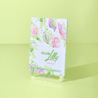 lilly desk calendar