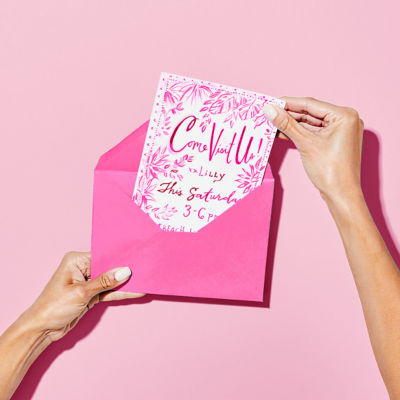 envelope with invitation