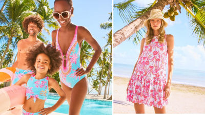 Amazon.com: Lilly Pulitzer Ledger Halter One-piece for Women