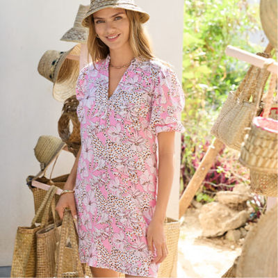 lilly pulitzer shirt dress X Saint James Leonie Hand wash cold Lilly Pulitzer Women's Tonya Midi
