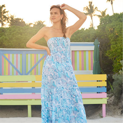 blue coverup