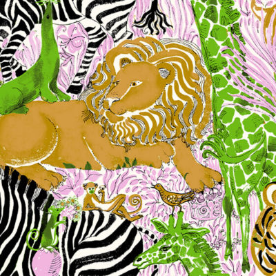 zoo zebra print