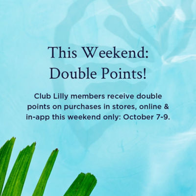 This Weekend: Double Points!