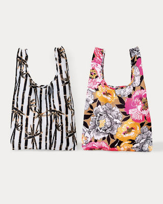 patterned tote