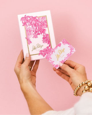 pink gift card