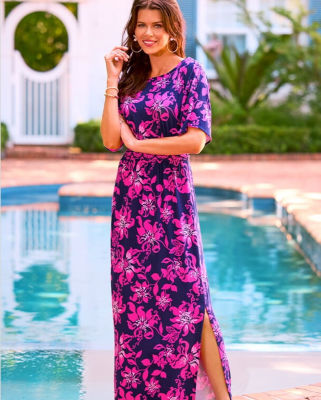 Stylish Trendy Silk Colorful Dresses for Women Lilly Pulitzer