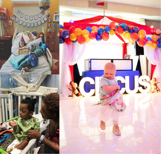 The Confetti Foundation giving back to sick children and dressing up in Disney Costumes