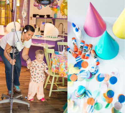 Lilly Pulitzer shouting out Stephaniie Franzier Grimm and the Confetti Foundation