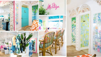 model wearing boucle