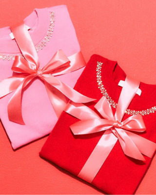 stacked colored sweaters