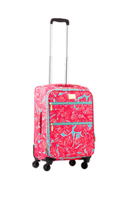 lilly pulitzer rolling suitcase