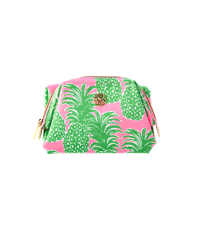 Waterside Cosmetic Case, , large - Lilly Pulitzer