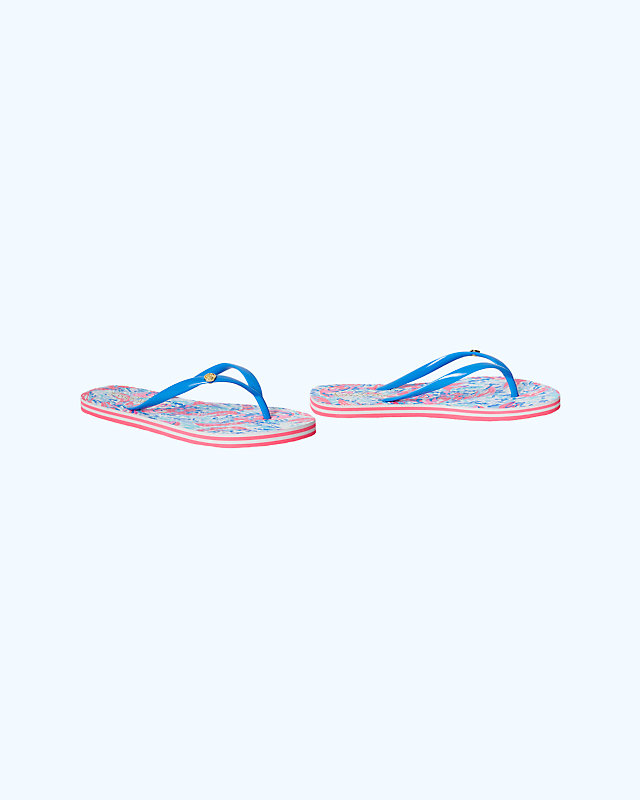 Pool Flip-Flop, , large - Lilly Pulitzer