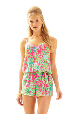 lilly pulitzer romper womens