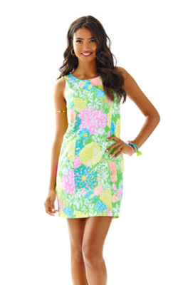 Lilly Pulitzer Cathy Shift Dress In Multi Hibiscus Stroll | ModeSens