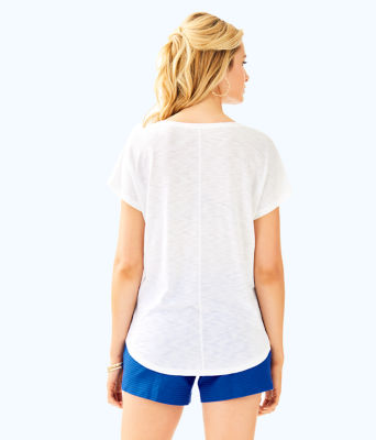 Colie T-Shirt, Multi Kiawah Destination Graphic, large image 2 - Lilly Pulitzer