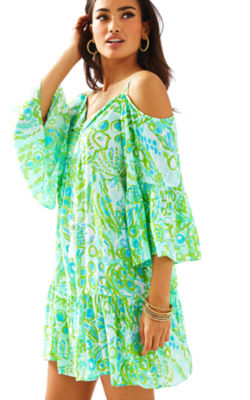 Lilly pulitzer shop off shoulder dress