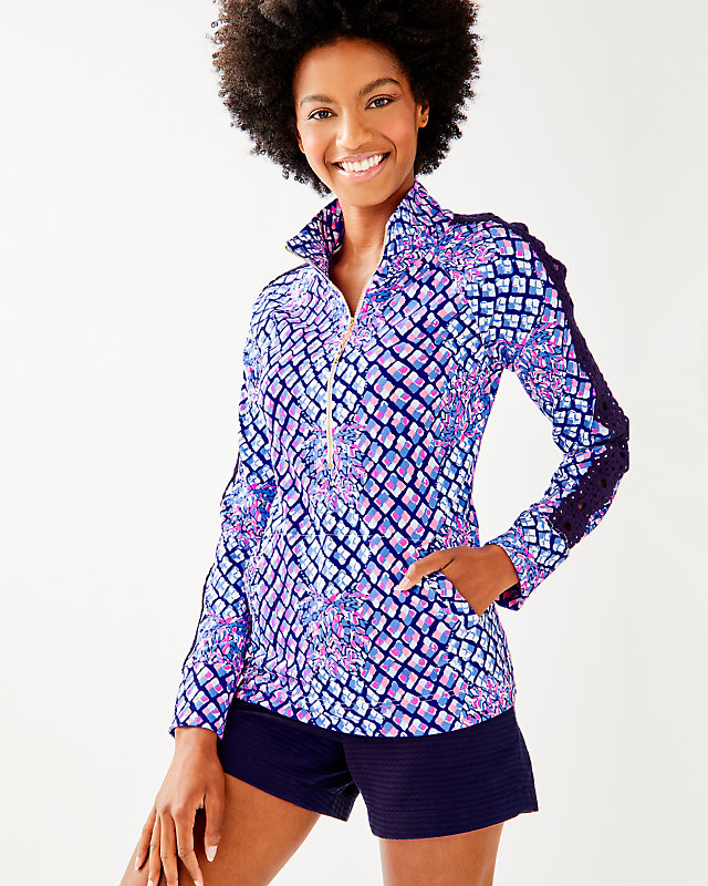 Skipper Printed Popover - Lace Sleeve, , large - Lilly Pulitzer