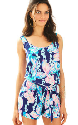 lilly pulitzer romper womens