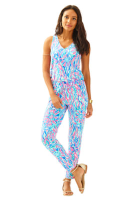 lilly pulitzer black jumpsuit