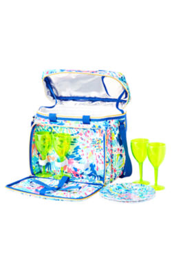 lilly pulitzer beach cooler bag