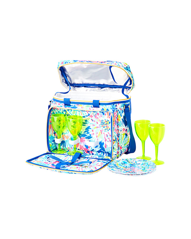 Beach Picnic Cooler, , large - Lilly Pulitzer