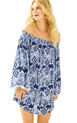 off the shoulder cover up dress