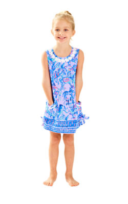 Girls Little Lilly Classic Shift Dress Lilly Pulitzer