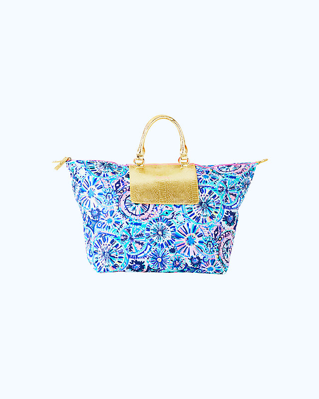 Packable Escape Weekender, , large - Lilly Pulitzer