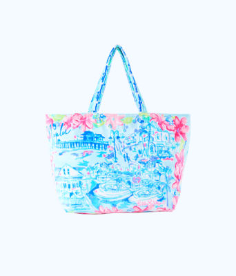 lilly pulitzer beach bag