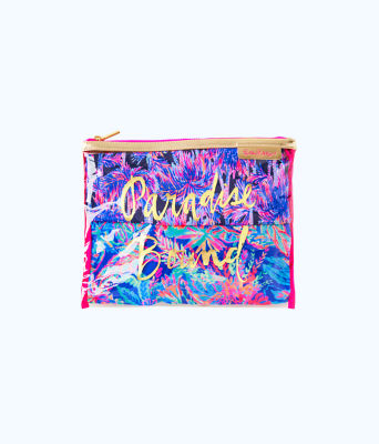 lilly pulitzer clear bag